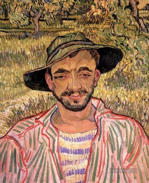  Vincent Werke - Porträt eines jungen Bauers Vincent van Gogh